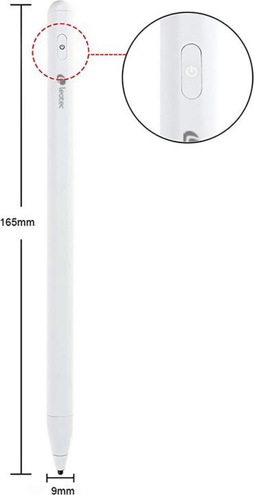Image du produit Leotec STYLUS ePEN Plus (IOS, ANDROID,WINDOWS,140mAh,BLANCO,CARGA USB-C)