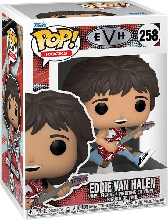 Image du produit Funko Pop! Eddie Van Halen with Guitar (258)