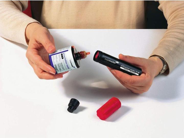 Produktbild Legamaster LEGAMASTE Nachfülltusche TZ1 100ml 7-119902 rot