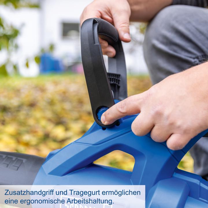 Actual product image Scheppach BC-BLV720-X (Rechargeable battery operated, Leaf blower, Leaf vacuums, Vacuum cleaners & blowers)