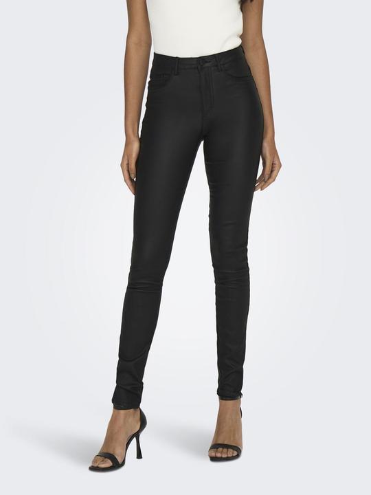 Actual product image Only ONLRoyal HW Skirt Coated Skinny Fit Jeans (XS)