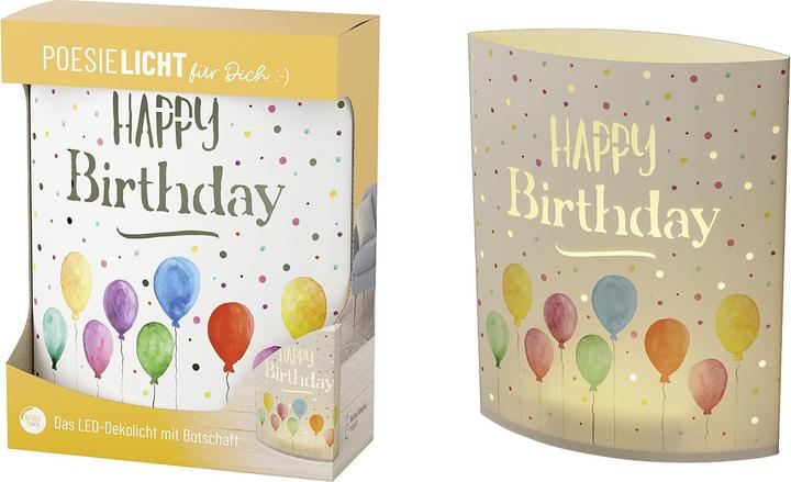 Image du produit La Vida Lumière de poésie pour vous - Joyeux anniversaire (4 pièce(s))