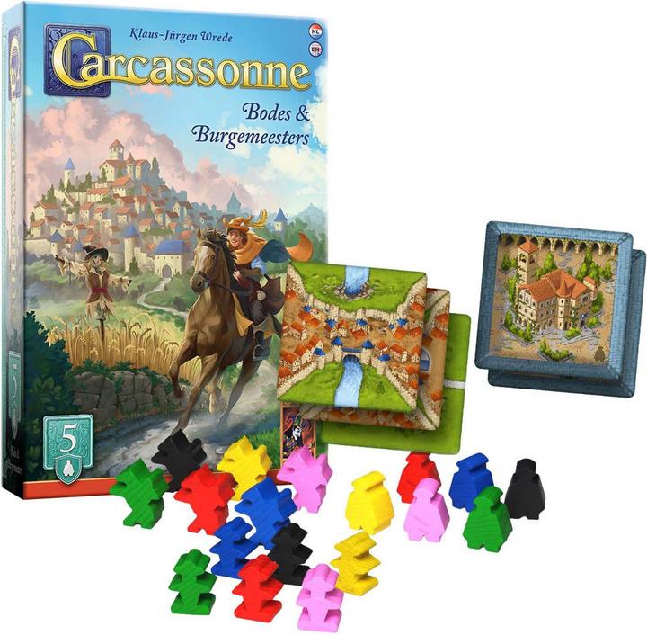 Actual product image 999Games 999 Games Carcassonne Messengers & Mayors Erweiterung