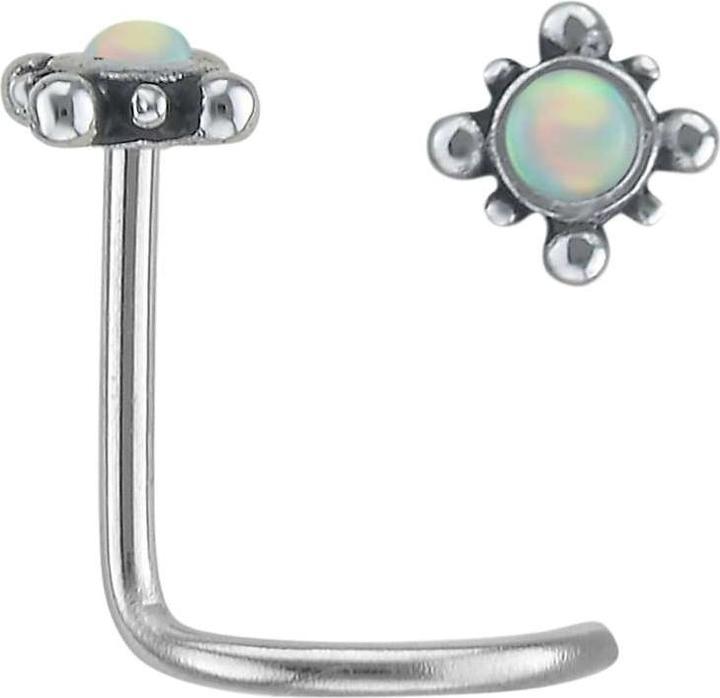 Produktbild Bijouteria Nasenpiercing (Edelstahl, Synthetischer Opal)