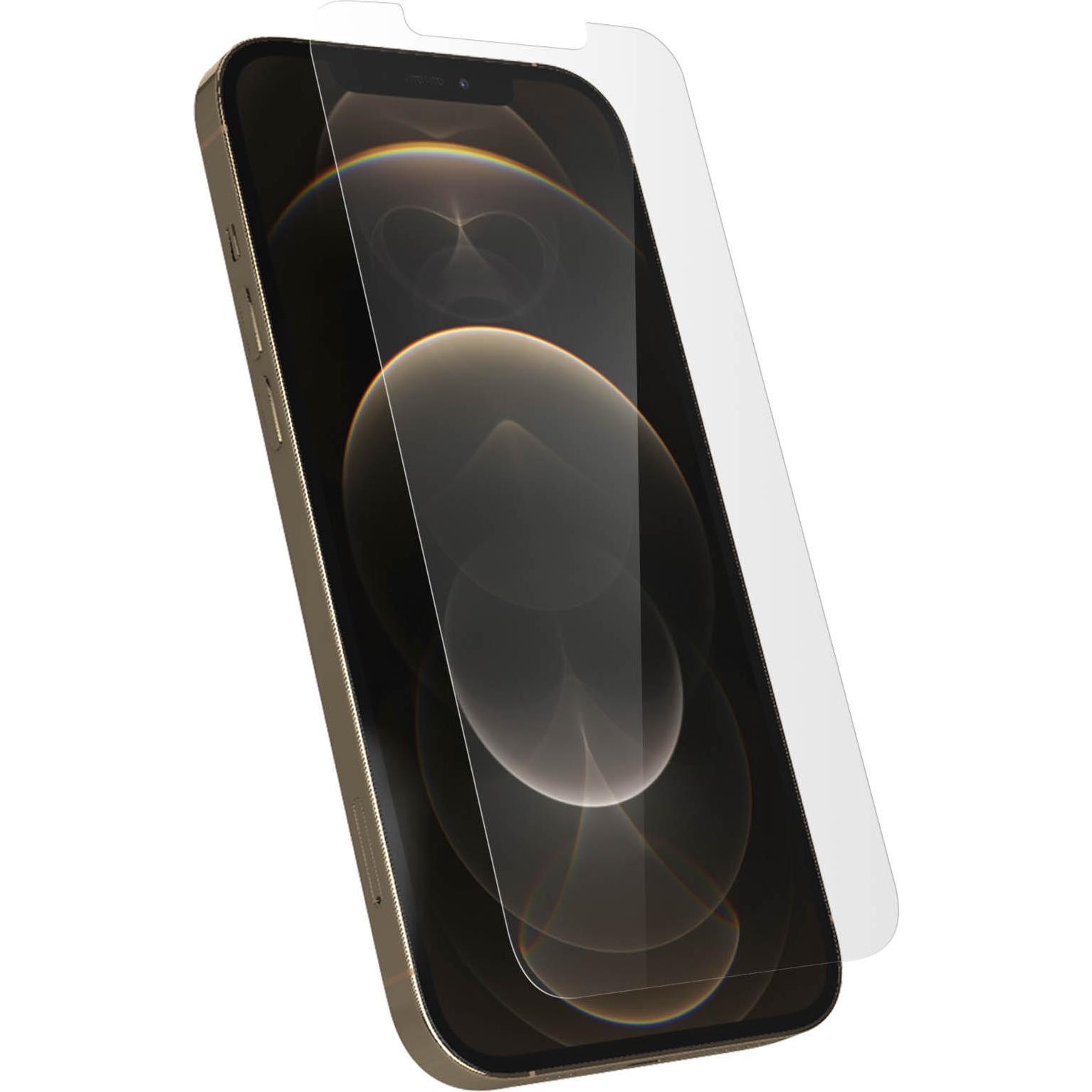 Avizar Kristallklare Folie, Glas-Displayschutz (1 Stück, Apple iPhone 12 Pro Max), Smartphone Schutzfolie, Transparent
