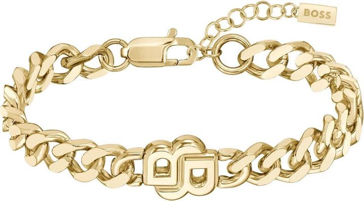 Immagine prodotto Hugo Boss Bracciale elegante placcato oro Double B 1580622