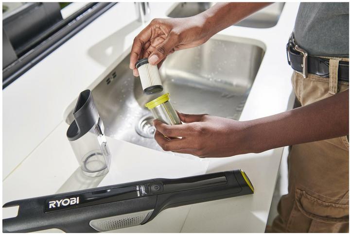 Image du produit Ryobi håndstøvsugersaet USB Lithium RHV44 m/batteri & lader