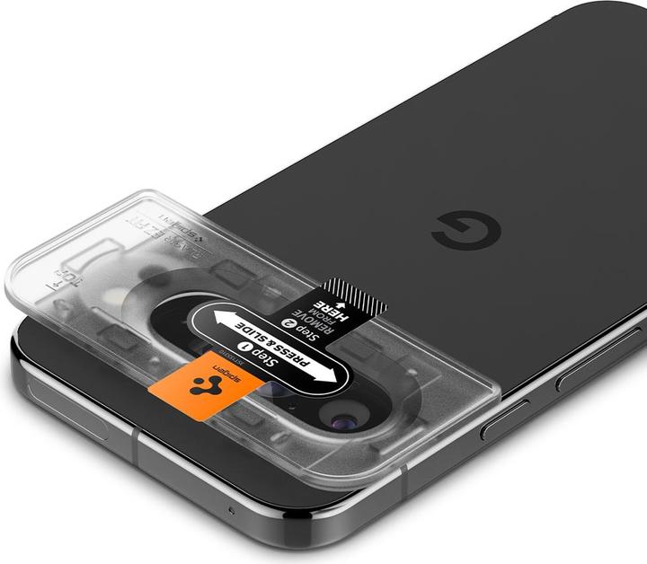 Productafbeelding Spigen EZ Fit Getemperd Glazen Camera Beschermer Google Pixel 9 Pro 2-Pack (2 Stuk, Google Pixel 9 Pro)