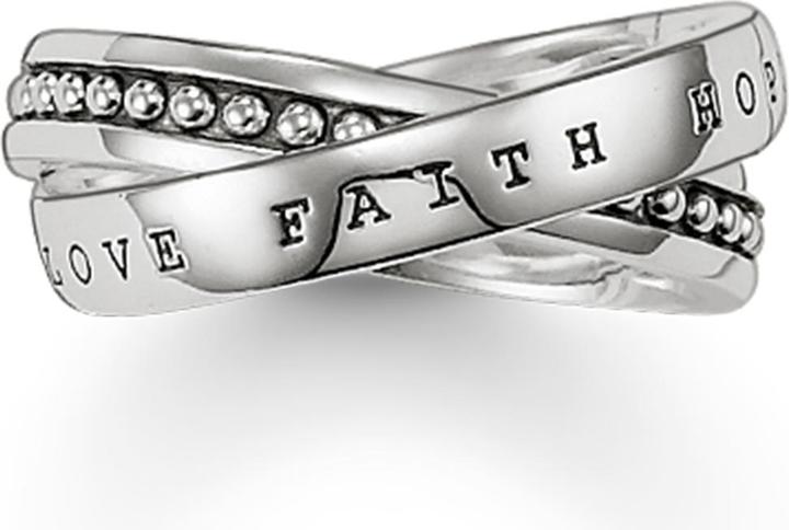 Immagine prodotto Thomas Sabo Anello multiplo di fede, amore, speranza (64, 925 Argento)