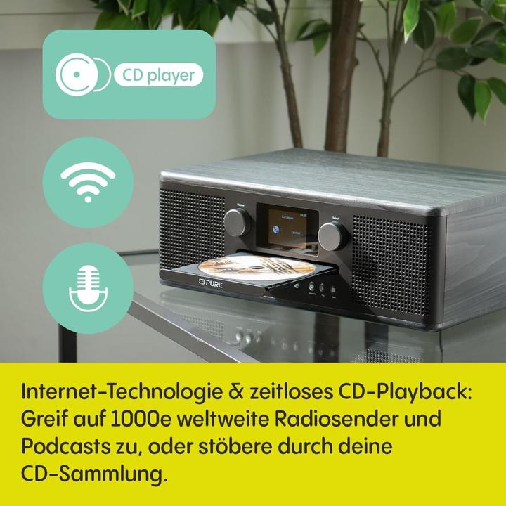 Produktbild Pure Classic C-D6i (DAB+, Internetradio, FM, DAB, Bluetooth, WLAN)