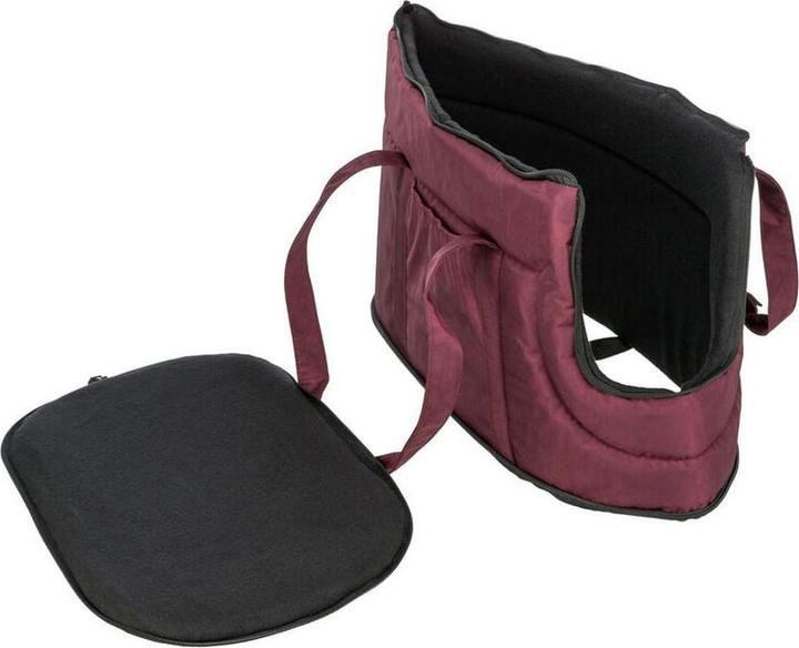 Actual product image Trixie Bag Riva, 26 × 30 × 45 cm, sangria (Dog, Breathable)