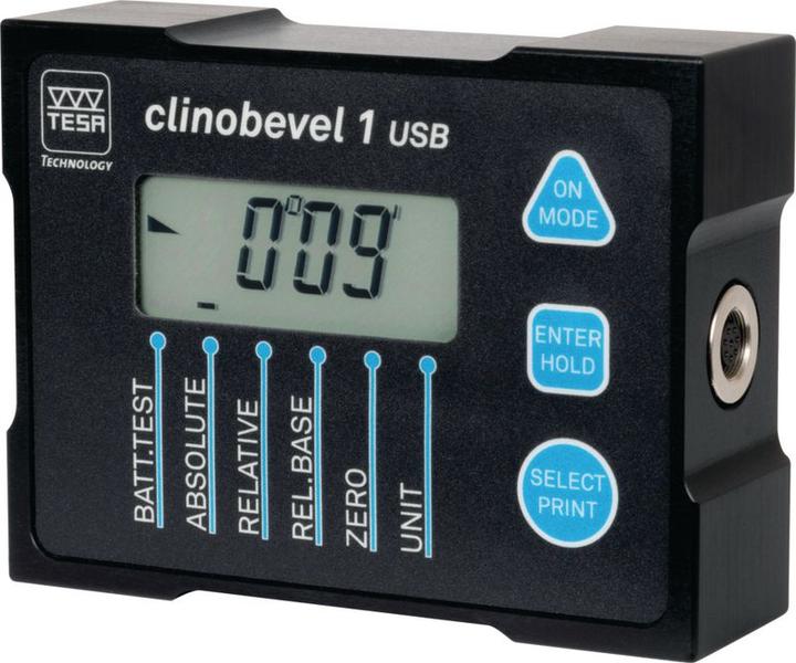 Actual product image Tesa Technology Clinometer CLINOBEVEL 1 USB