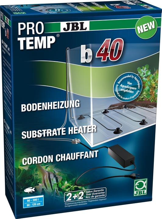 Produktbild JBL Aquaristik und Terraristik Bodenheizung JBL PROTEMP b40 III 40 W