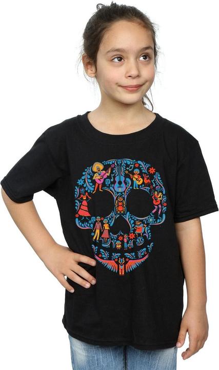 Produktbild La Maison du Coco TShirt Mädchen mit Totenkopf aus Baumwolle (116)