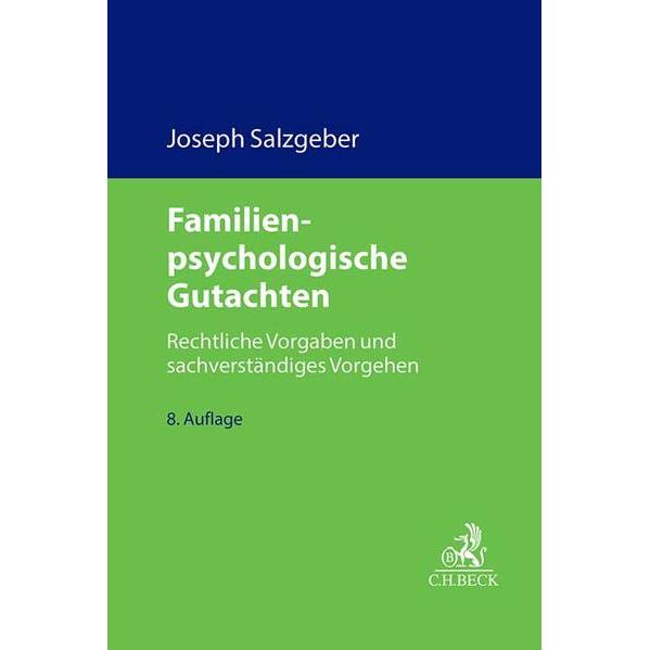 Thumbnail - Familienpsychologische Gutachten, Fachbücher von Joseph Salzgeber