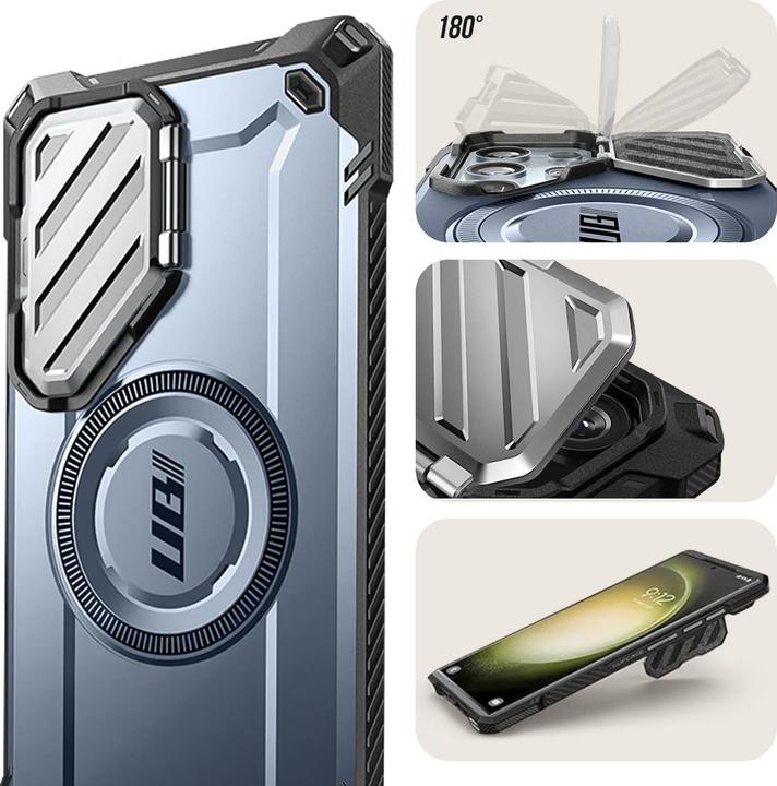 Produktbild Supcase UB XT Mag Hülle mit MagSafe– blau (Samsung Galaxy S24 Ultra)