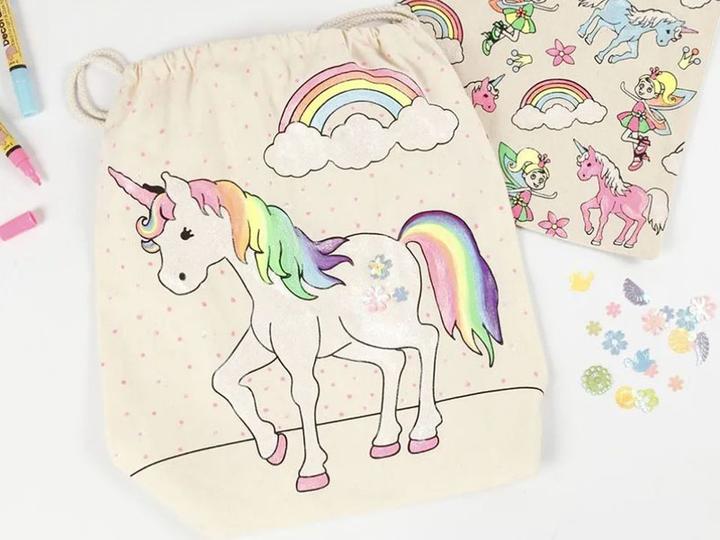 Actual product image Creativ Company Gym bag unicorns