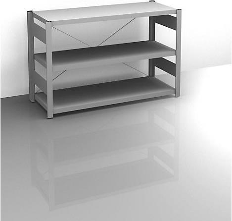 Actual product image kaiserkraft Sideboard plug-in shelf, galvanized