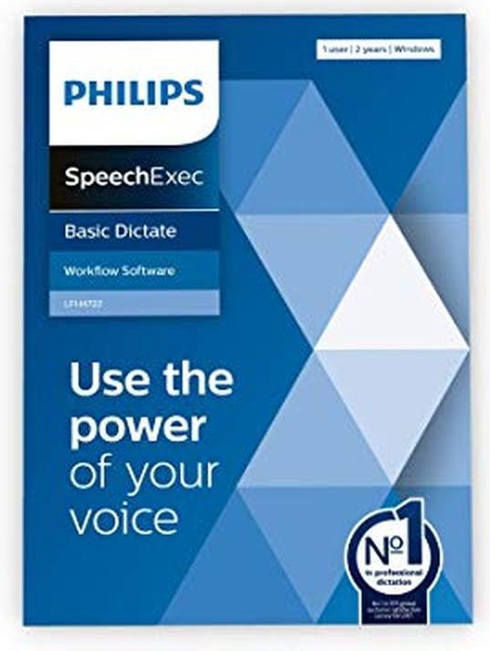 Philips Logiciel SpeechExec Basic Dictate 11 LFH 4722 (HW)