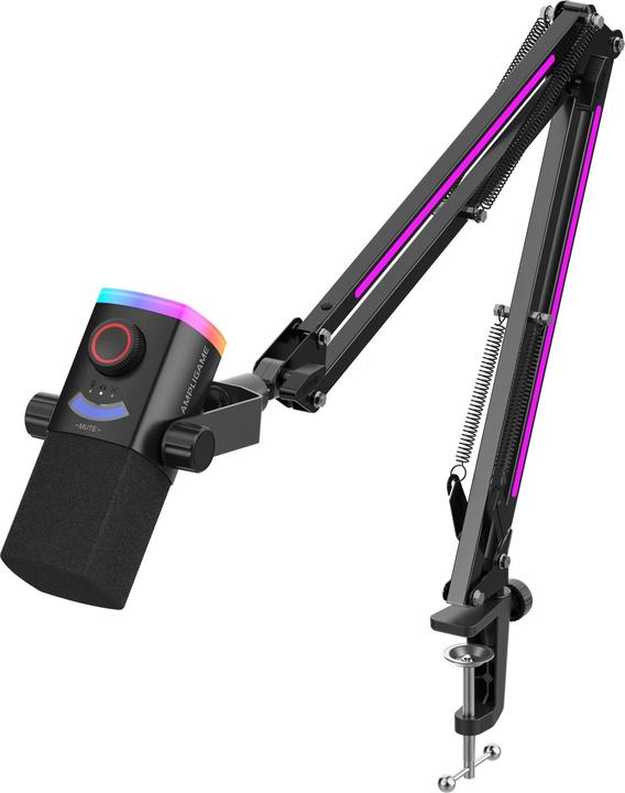 Produktbild Fifine AM8 ProT RGB Gaming Mikrofon inkl. RGB Mikrofonarm