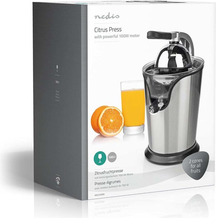 Produktbild Nedis Citrus Presses | 100 W | Aluminium / Schwarz