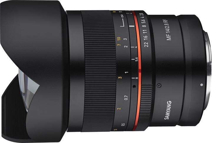 Actual product image Samyang MF 14mm F2.8 (Canon RF, full size)