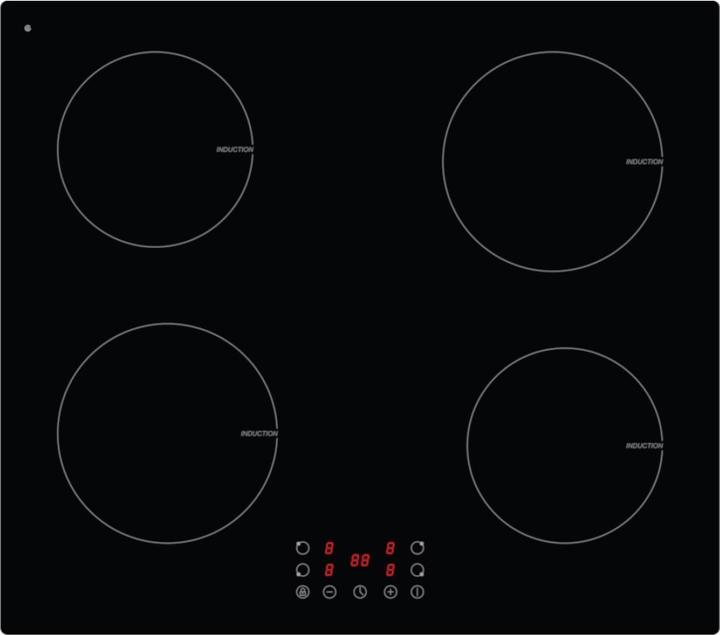 PKM Induktionskochfeld IF4 G (59 cm, Piano cottura a induzione)