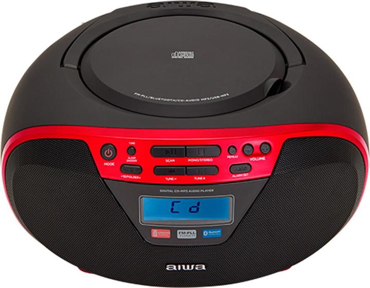 Actual product image Aiwa BBTU-400RD (FM, Bluetooth)