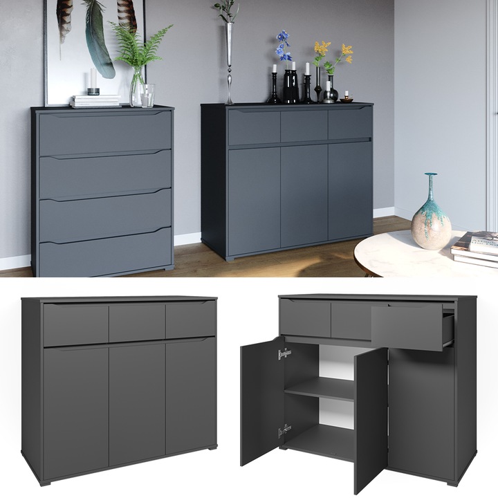 Actual product image Vicco Ruben (120 x 48 x 102 cm)