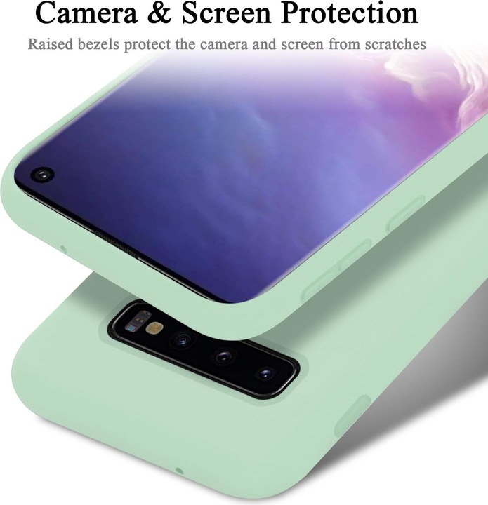 Produktbild Cadorabo TPU Liquid Silicone Case Cover (Samsung Galaxy S10)