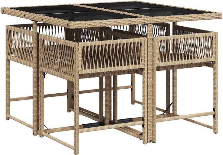 Produktbild vidaXL Garten Essgruppe