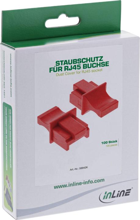 Produktbild InLine Staubschutz für RJ-45 Buchse (RJ45 Stecker und Zubehör)