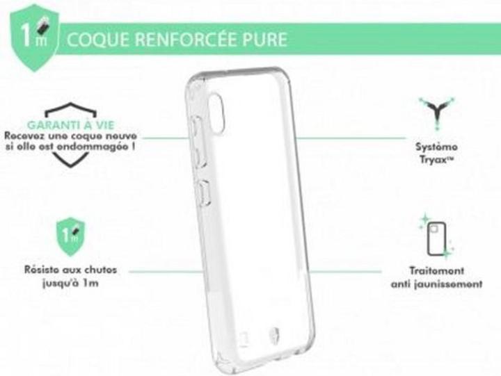 Actual product image Bigben FC Pure clear rugged case A10 A105 (Samsung Galaxy A10)