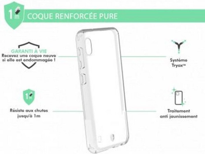 Produktbild Bigben FC Pure clear rugged case A10 A105 (Samsung Galaxy A10)