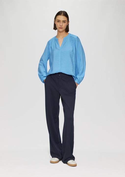 Produktbild S.Oliver Bluse Bluse aus Viskosemix mit Raffung (38)