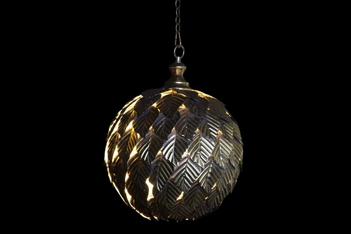 Actual product image DKD Home Decor Ceiling Light Golden (30 x 30 x 39 cm)