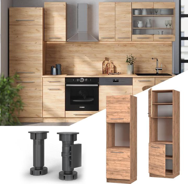 Produktbild Vicco Herdumbauschrank Fame-Line (58 x 58.10 x 206.80 cm)