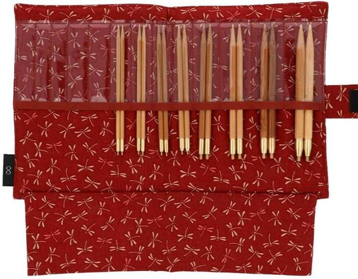 Seeknit Nadelset austauschbare Nadelspitzen Koshitsu 3,75 - 8,00 mm 12,5 cm Red