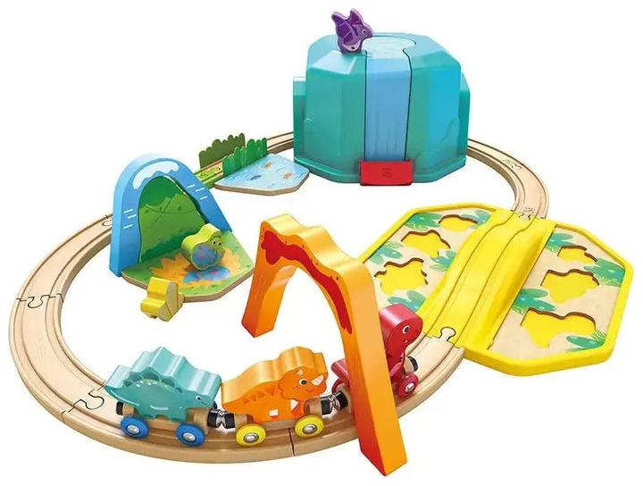 Actual product image Hape Dinosaur Train Bucket Set