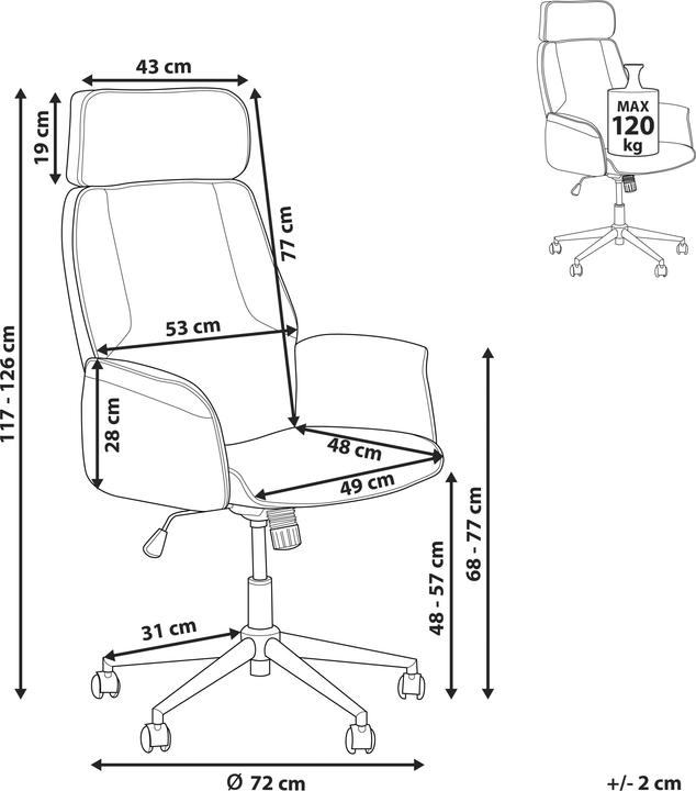 Actual product image Beliani Pilot