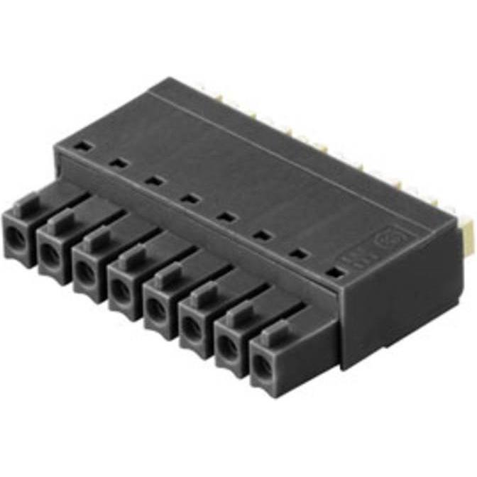 Weidmüller Leiterplattensteckverbinder, Cavo + Spina elettrica, Nero