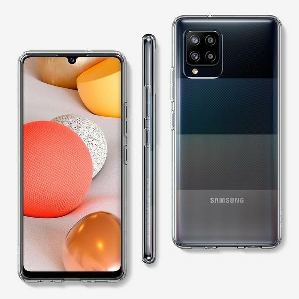Actual product image Spigen ACS02114 - Cover - Samsung - Galaxy A42 5G - 16.8 cm (6.6 inches) - Transparent (Samsung Galaxy A42 5G)