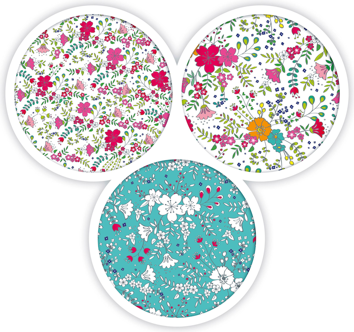 Produktbild Oxford FORME FLORAL - Spiralbuch (B5, Kariert, Harter Einband)