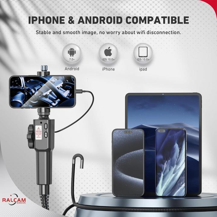 Actual product image Ralcam Endoscope Camera with Light