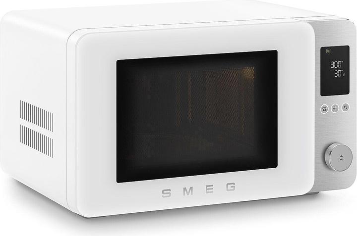 Immagine prodotto Smeg MOC02WHMEU Kombi-Tisch- Mikrowelle + Heissluft/Grill (27 l)