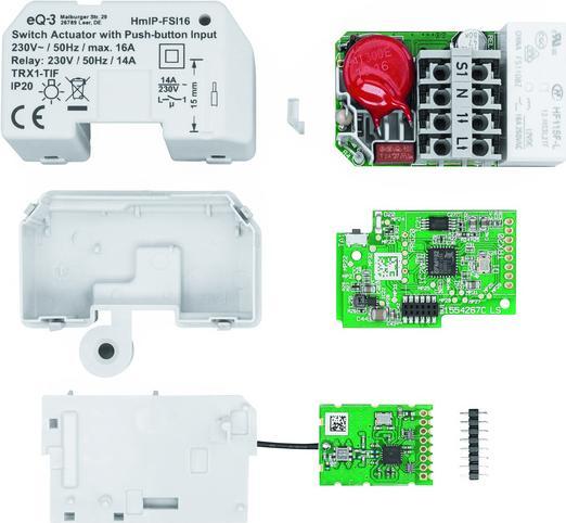 Produktbild ELV Homematic IP Schalt-Aktor,ARR-Bausatz (Schaltaktor)