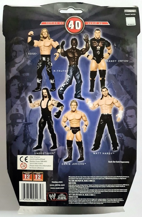 Actual product image Jakks Pacific WWE Ruthless Aggression Series 40 Actionfigur Undertaker