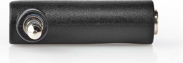 Produktbild Nedis AGB22980BK Stereo-Audio-Adapter mit 3,5-mm-Stecker, 3,5-mm-Stecker, 90-Grad-Winkel, 4-polig, S (Winkeladapter)