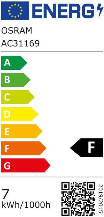 Energie-Label Osram Led Star Classic P (E14, 60 W, 806 lm, 1 x, F)
