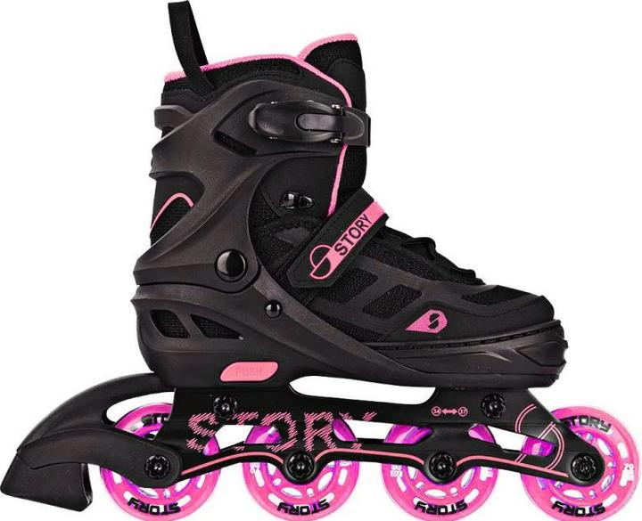 Actual product image Story Fusion Pink adjustable inline skates (30-33) (30, 31, 32, 33)